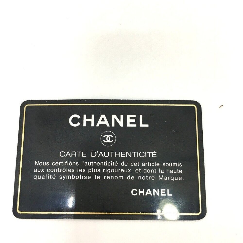 CHANEL CC charm Matelasse Vanity Shoulder Bag Lambskin Leather White/GoldHard - Picture 9 of 16